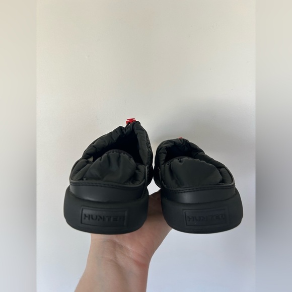 HUNTER IN/OUT SLIPPER Men’s Size 8 Black - Picture 3 of 9